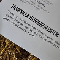 Joulukalenteri Hangilla – Tiluksilla Verkkokauppa